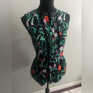 Kate Spade Floral Top - Love Colorfully Collection